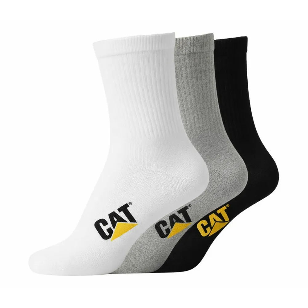 Kit 3 Pares de Meias Caterpillar 100% Algodão